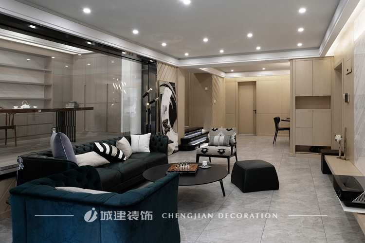 杭州舊房裝修 ▏酷尚改造家，讓愛繼續(xù)，讓幸福蔓延~190㎡現(xiàn)代輕奢